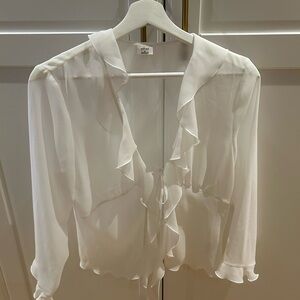 ARITZIA FRENCHY BLOUSE SIZE M